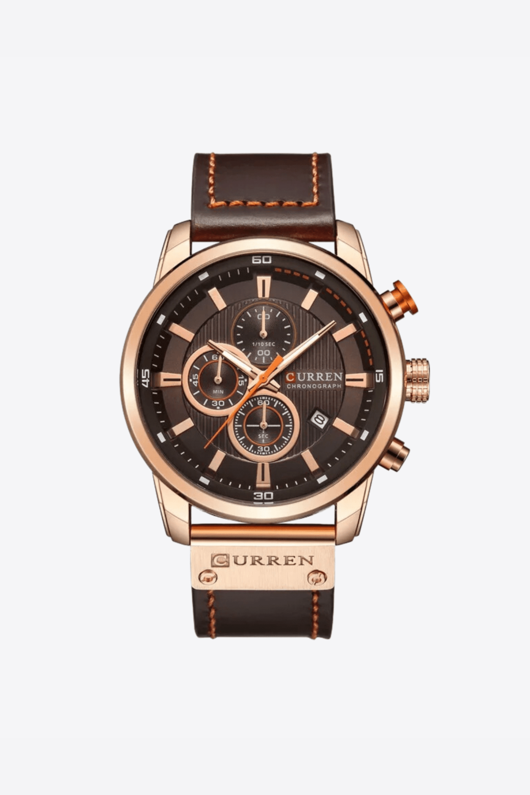 Alessandro Toscani™ Dark Brown & Gold TOMMASO™ | Elegant Men Watch