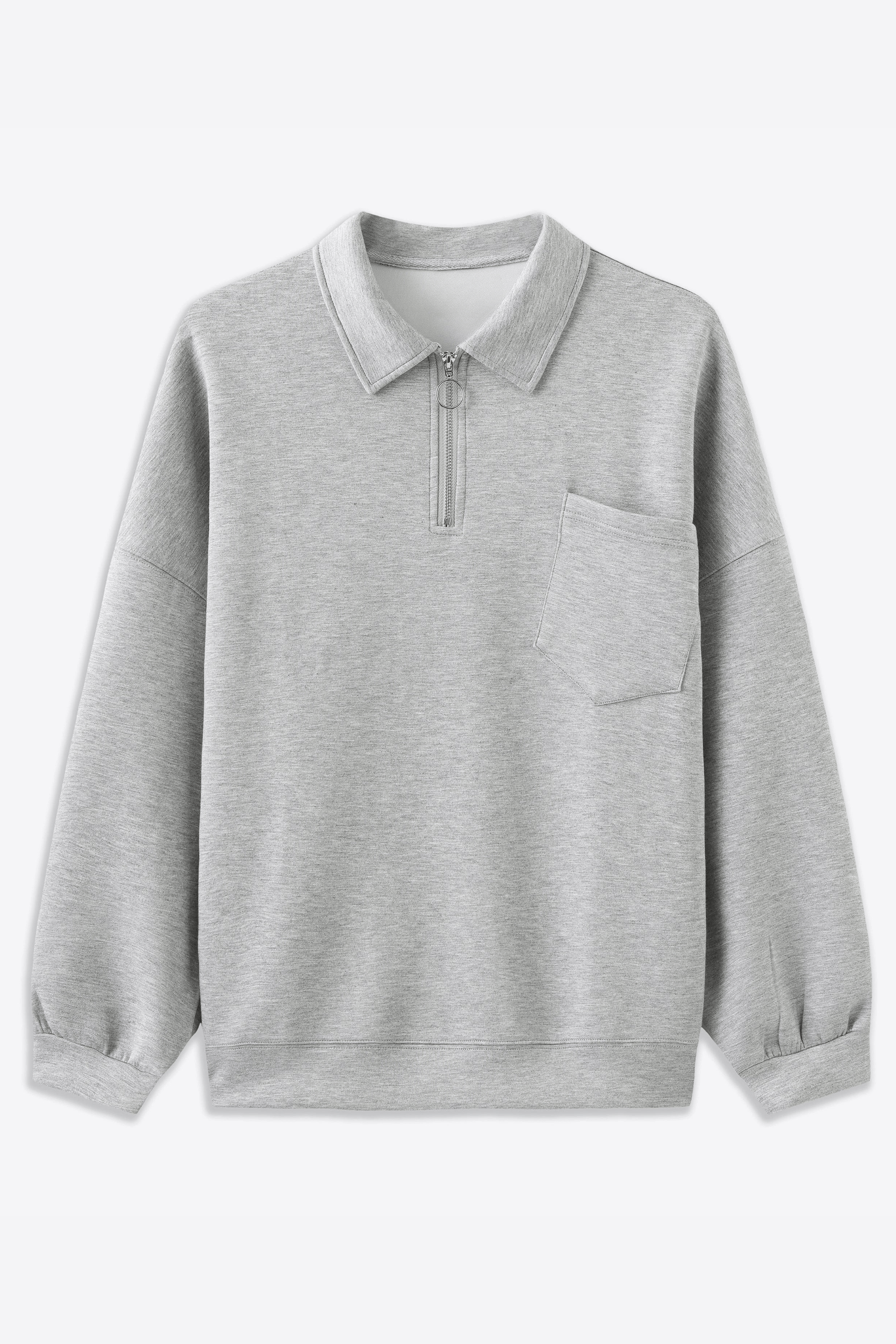 Alessandro Toscani™ Gray / M Monte Bianco - Oversized Sweatshirt