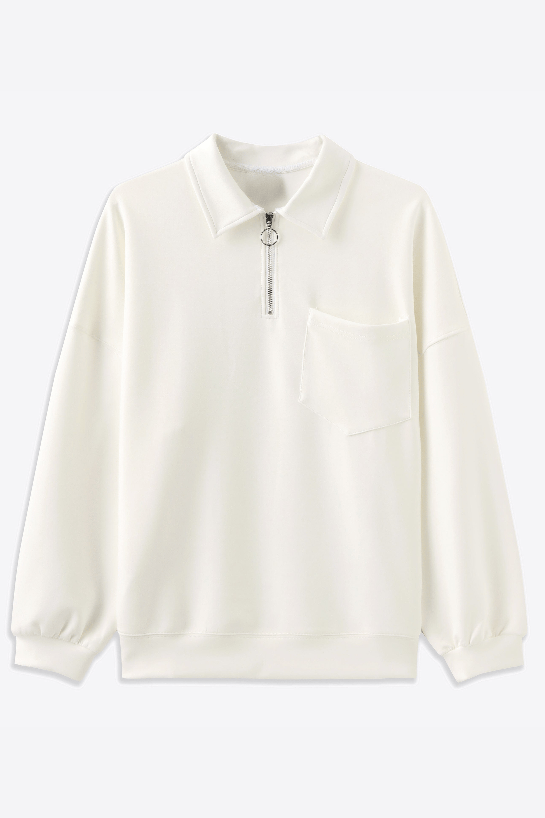 Alessandro Toscani™ White / M Monte Bianco - Oversized Sweatshirt