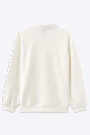 Alessandro Toscani™ ANGELO™ | Oversized Sweatshirt with Collar