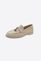 Alessandro Toscani Beige / 36 LUISA™ | Suede Moccasins