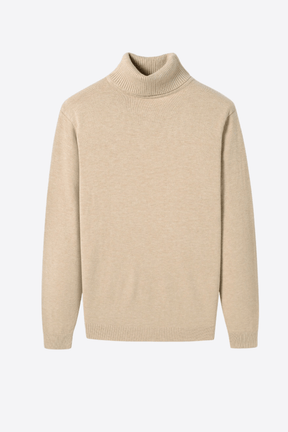 Alessandro Toscani Beige / M Provenza - Tall Turtleneck