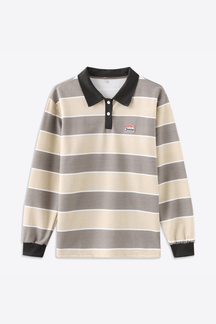 Alessandro Toscani™ Beige / S Cervino - Colored Striped Polo Shirt