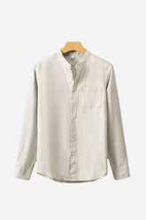 Alessandro Toscani Beige / S Santorini - Linen Shirt