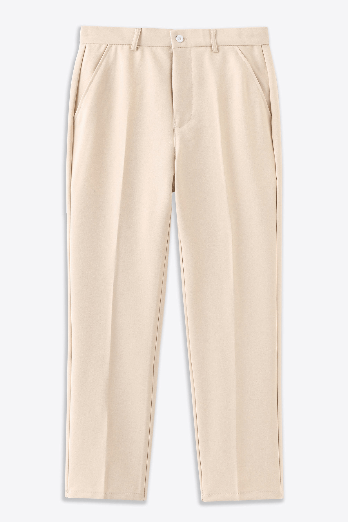 Alessandro Toscani™ Beige / XS AUGUSTO™ | Elegant Fabric Pants