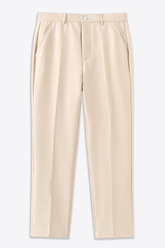 Alessandro Toscani™ Beige / XS AUGUSTO™ | Elegant Fabric Pants