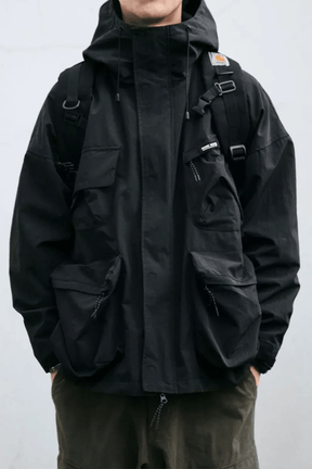 Alessandro Toscani Black / S BENJI - Hype weatherproof jacket