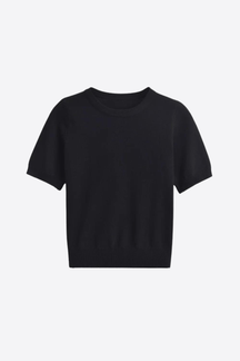 Alessandro Toscani Black / S ELENA™ | Crew-neck T-shirt