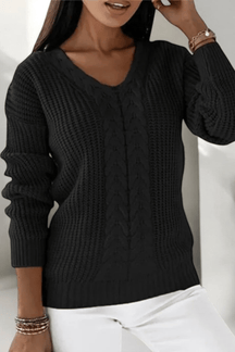 Alessandro Toscani Black / S ELIN - Knitted Sweater