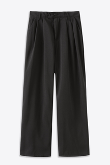 Alessandro Toscani™ Black / S ENZO™ | Men's Pants with Pleat