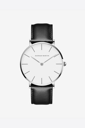 Alessandro Toscani™ Black & Silver GERMANO™ | Classic Watch