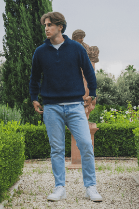 Alessandro Toscani Blu Profondo - Retro Sweater