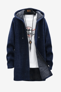 Alessandro Toscani Blue / M ULRIKE - Hooded Jacket