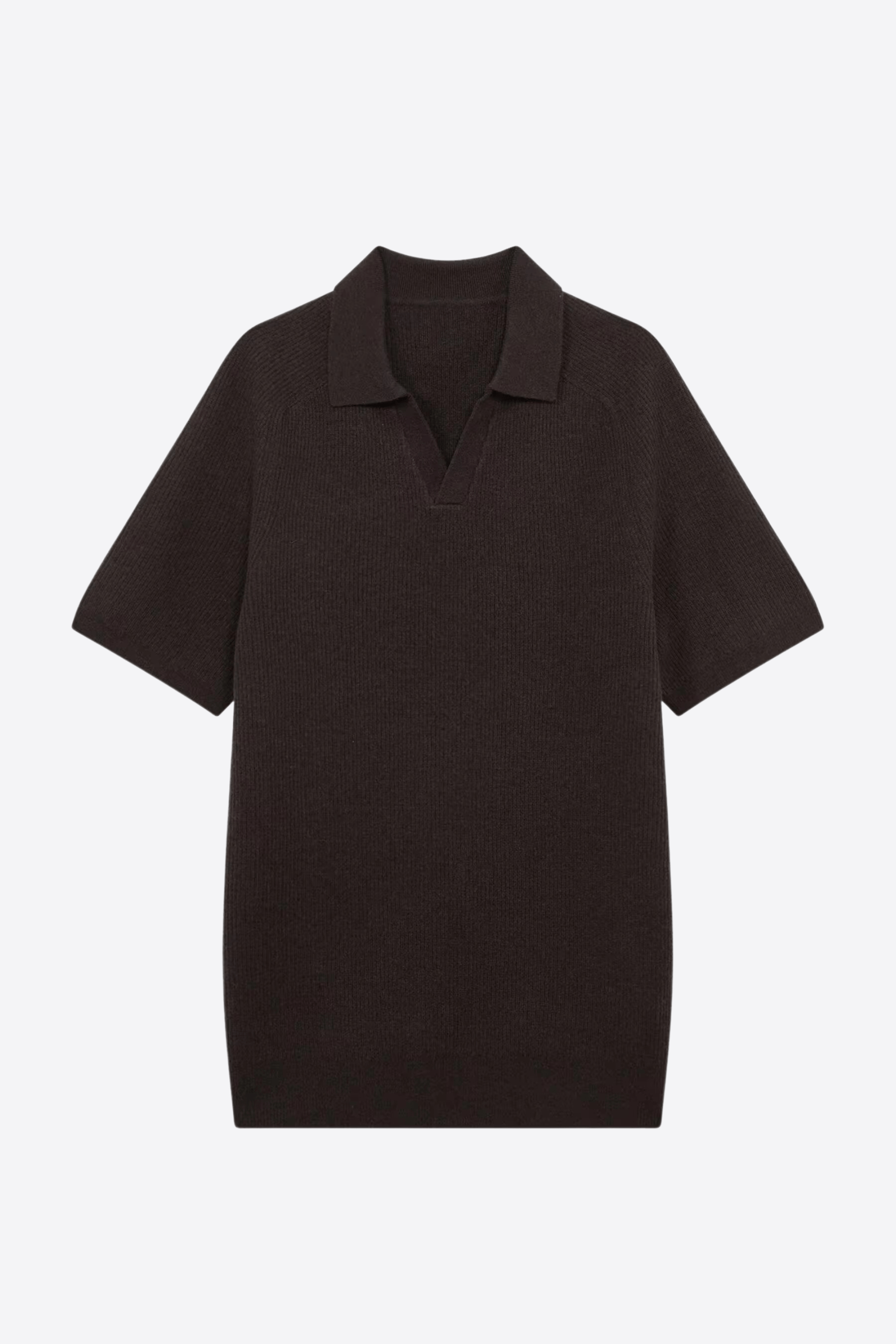 Alessandro Toscani Brown / M Braies - V Neck Polo