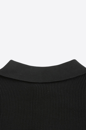 Alessandro Toscani™ CESARE™ | Half-Collar Sweater with Zipper