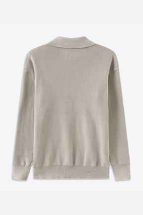 Alessandro Toscani™ CESARE™ | Half-Collar Sweater with Zipper