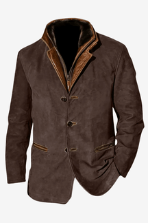 Alessandro Toscani Dark Brown / S OLIVER - Stylish vintage jacket