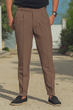 Alessandro Toscani Fraser - Double Button Pant