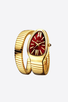 Alessandro Toscani Gold & Red SABRINA™ | Precious Snake