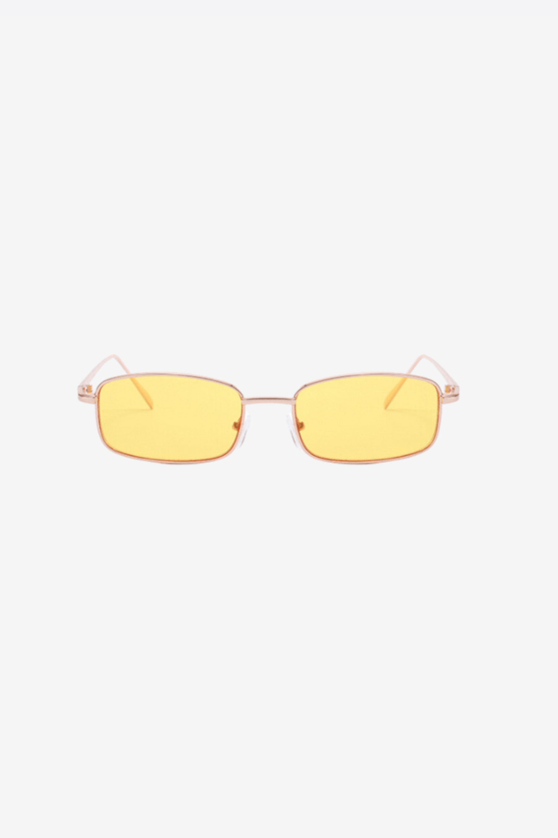 Alessandro Toscani™ Gold/Yellow / One Size ROBERTO™ | Rectangular Sunglasses