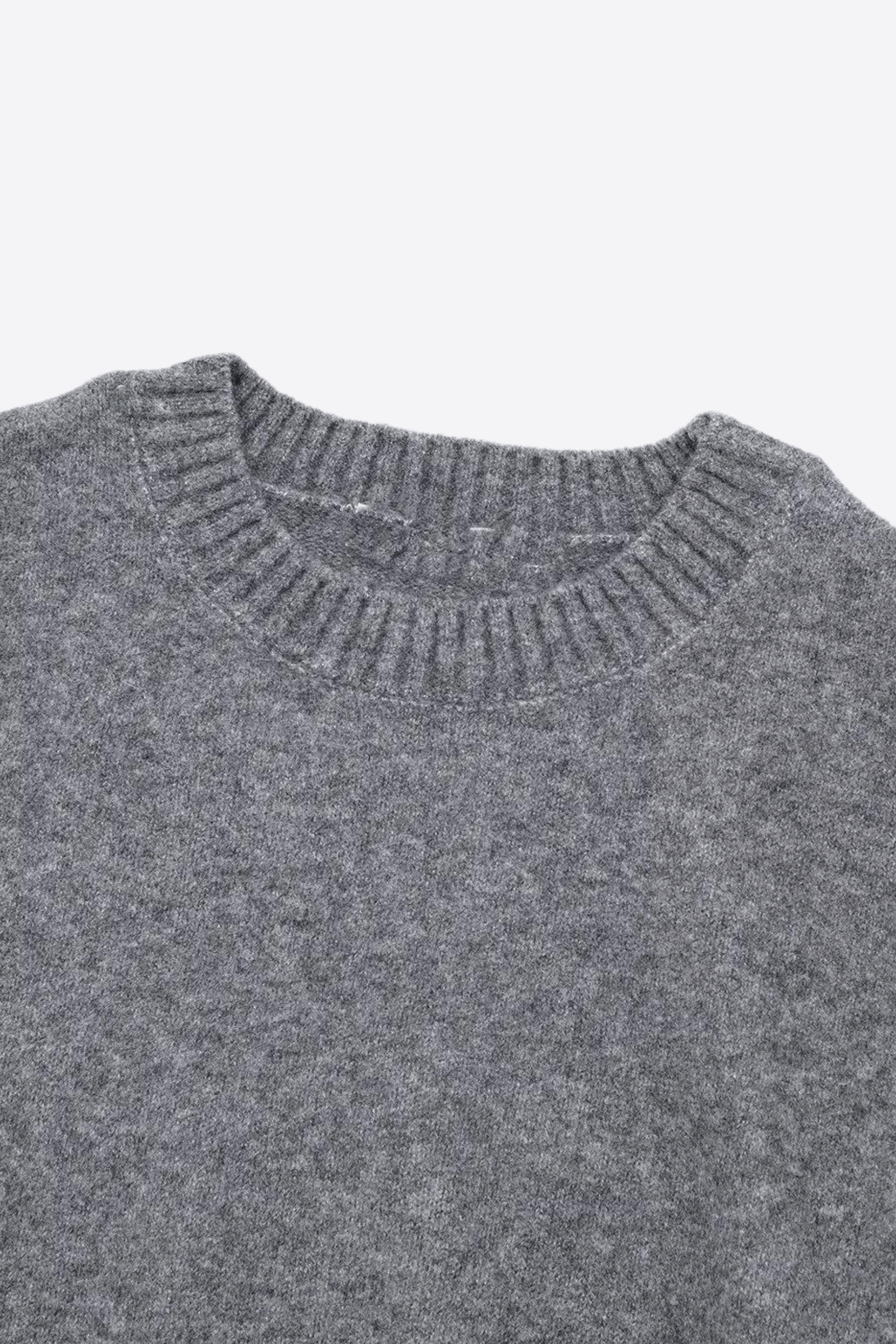 Alessandro Toscani Grey Neck Sweater