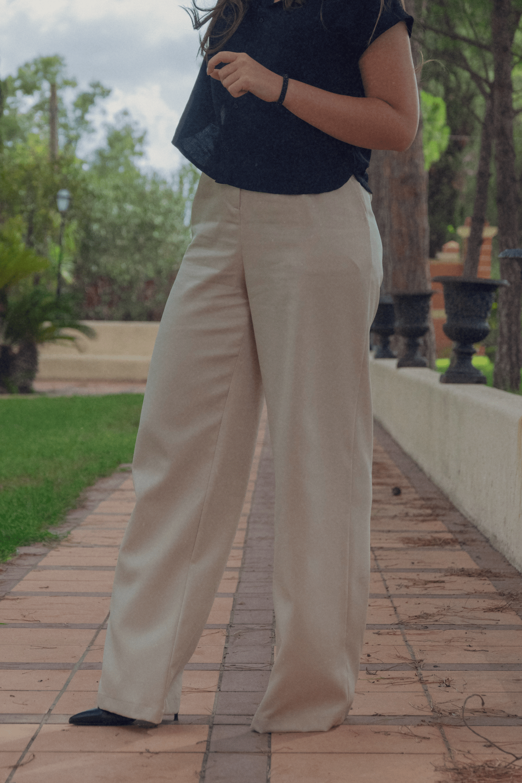 Alessandro Toscani High-Waisted Pants