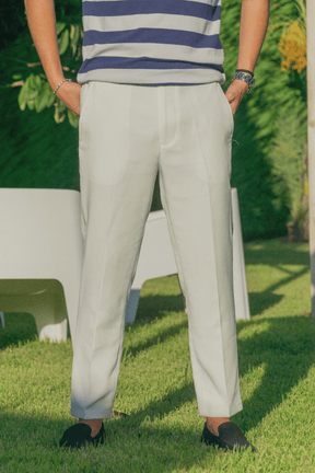 Alessandro Toscani Lago Maggiore - Elegant Slim Fit Pant