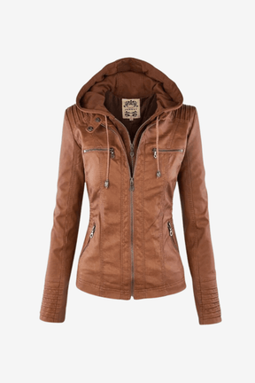 Alessandro Toscani Light Brown / S COSTANZA - Leather Jacket