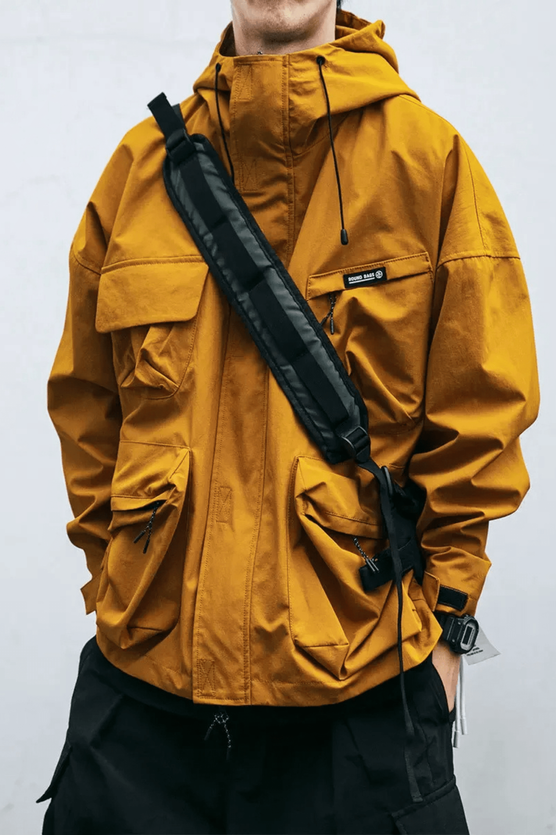 Alessandro Toscani Orange / S BENJI - Hype weatherproof jacket