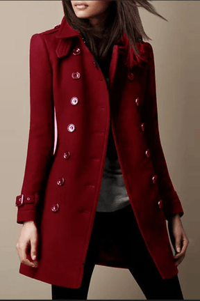 Alessandro Toscani Red / S Nadia - Hip Coat