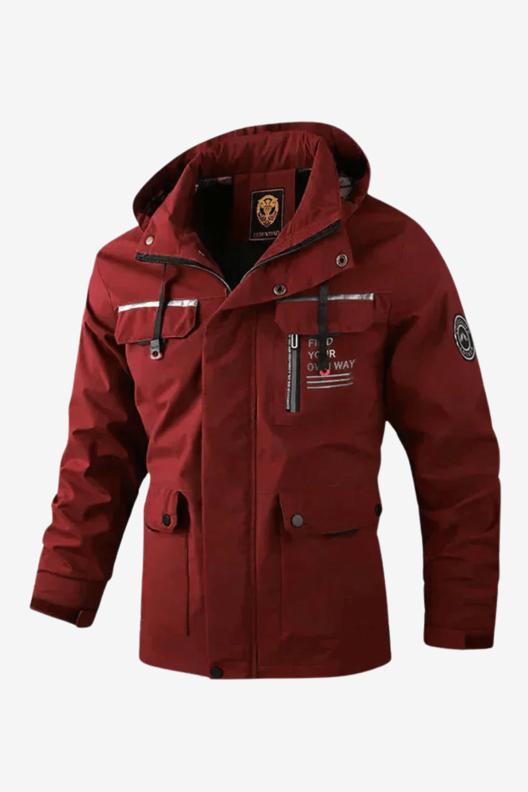 Alessandro Toscani Red / XS MULLLER - Comfortable Wheaterproof Jacket