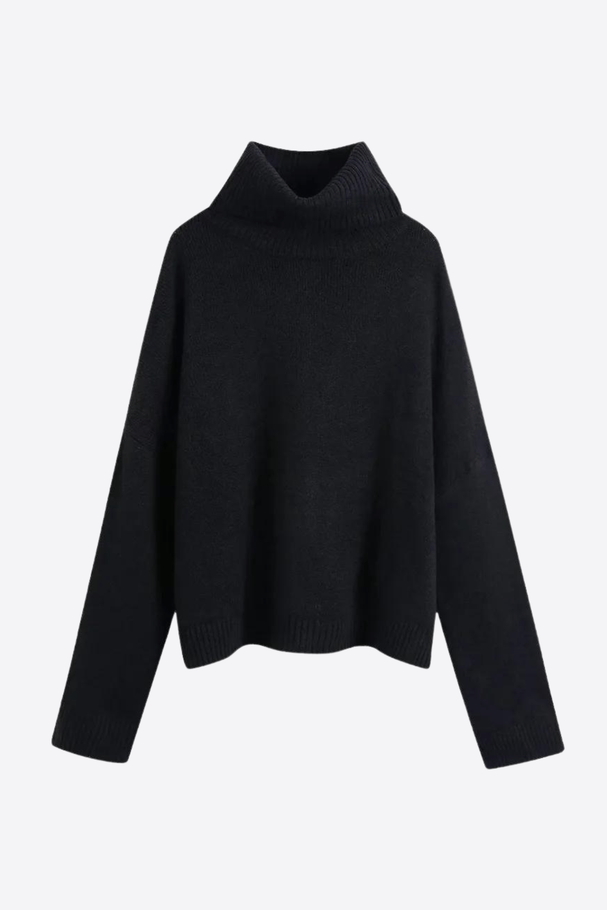 Alessandro Toscani S / Black ANGELICA™ | High Neck Sweater