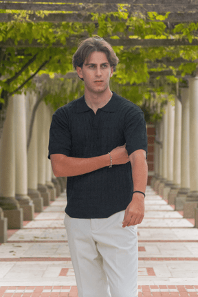 Alessandro Toscani™ Santa Fe - Machined Polo Shirt