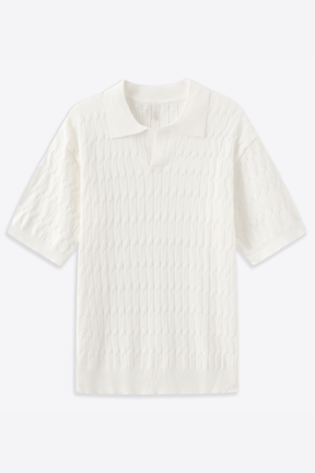 Alessandro Toscani™ Santa Fe - Machined Polo Shirt