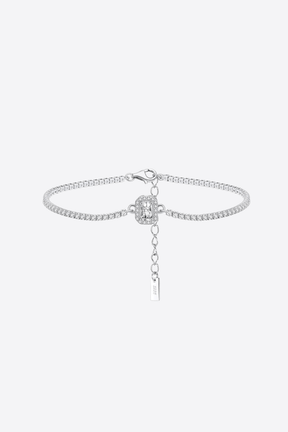 Alessandro Toscani Silver CARLA™ | Tennis Cubic Bracelet