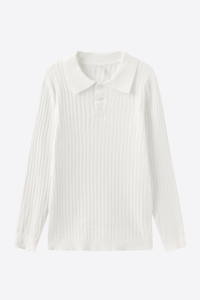 Alessandro Toscani White / M Brenta - Striped Polo