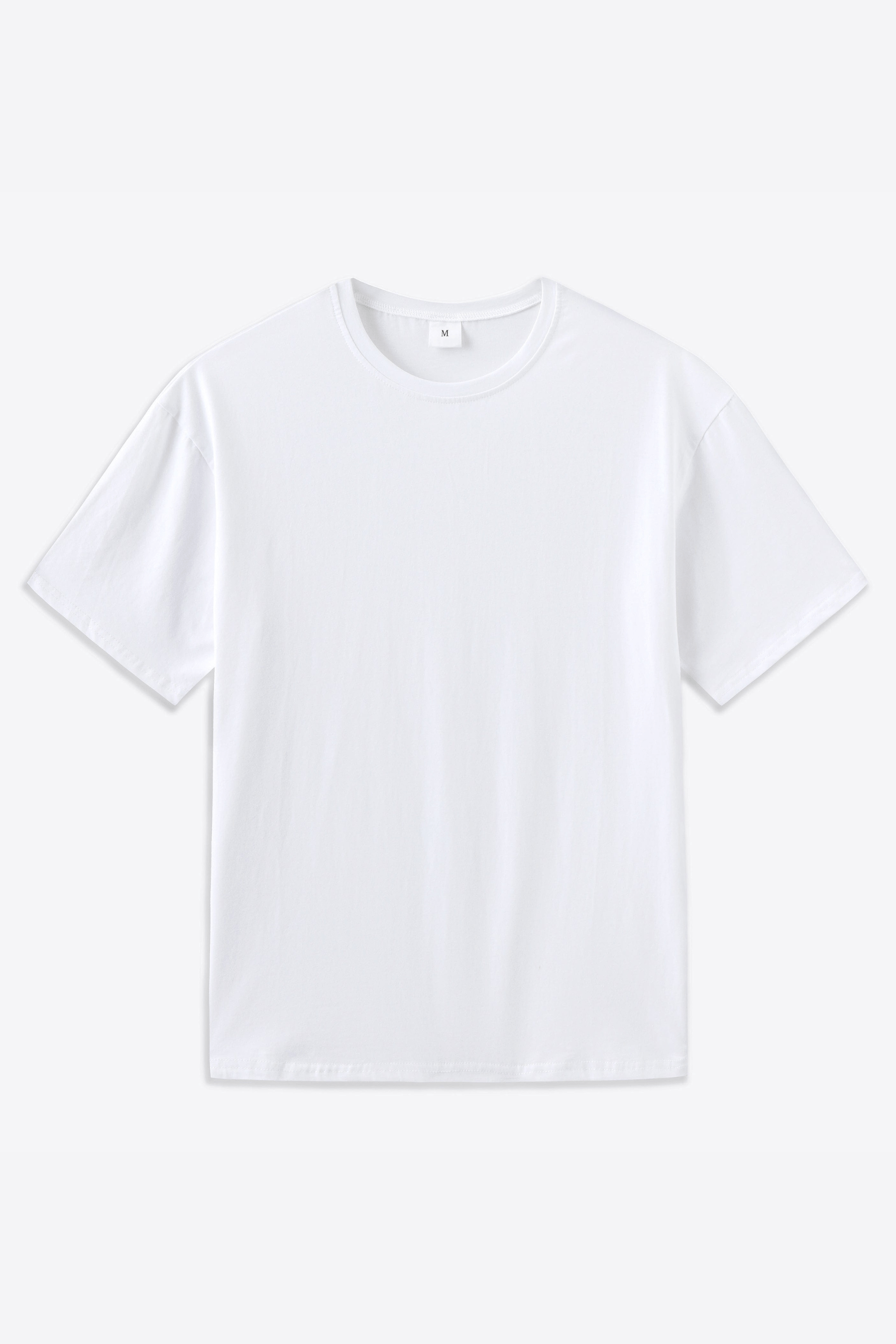 Alessandro Toscani™ White / M MATTEO™ | One-color Streetwear T-shirt