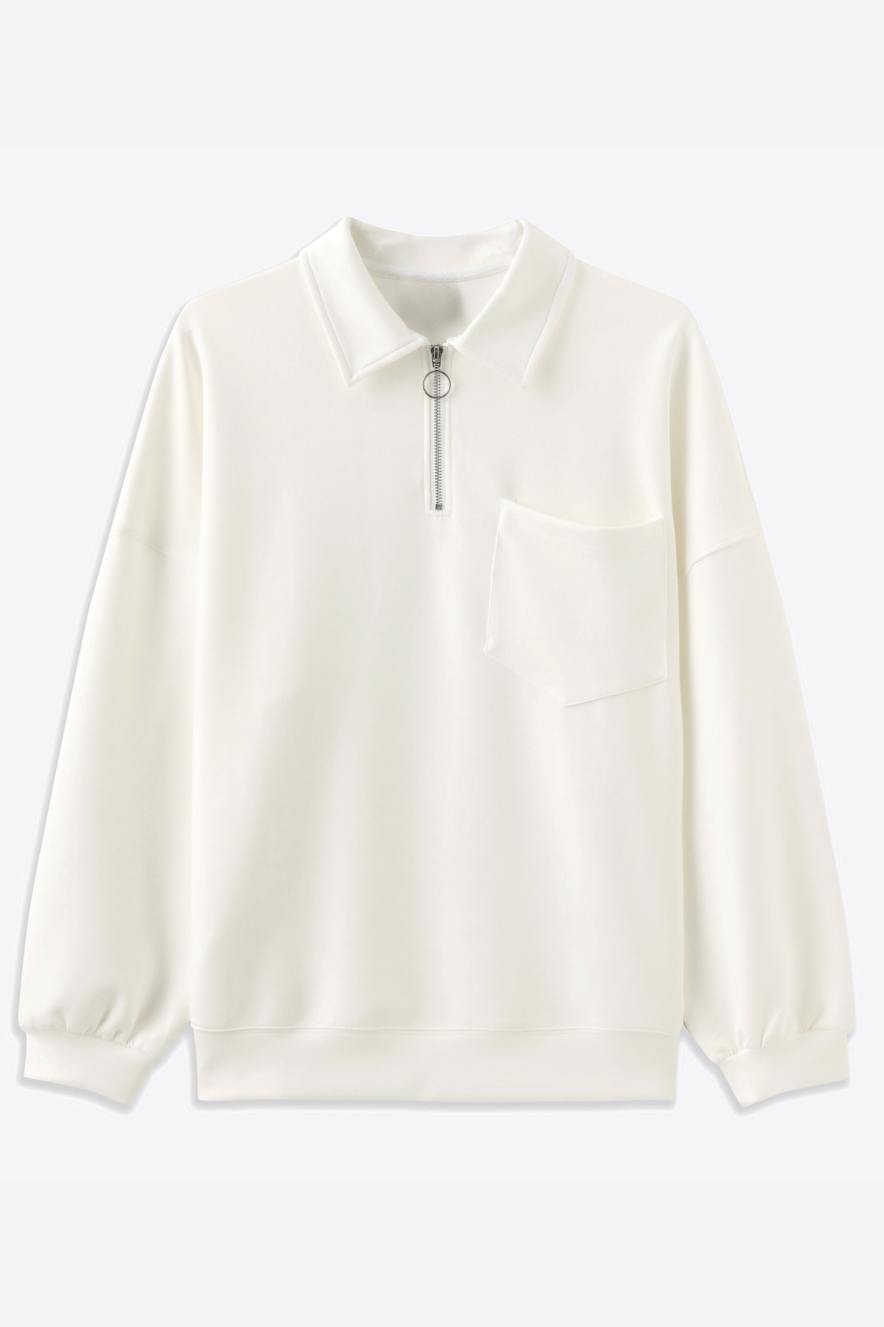 Alessandro Toscani™ White / M Monte Bianco  -  Oversized Sweatshirt