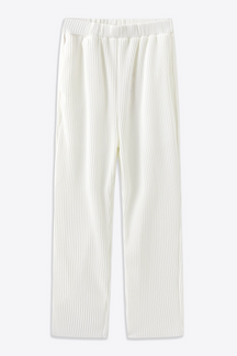 Alessandro Toscani™ White / S MASSIMO™ | Ribbed Pants