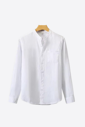 Alessandro Toscani White / S Santorini - Linen Shirt