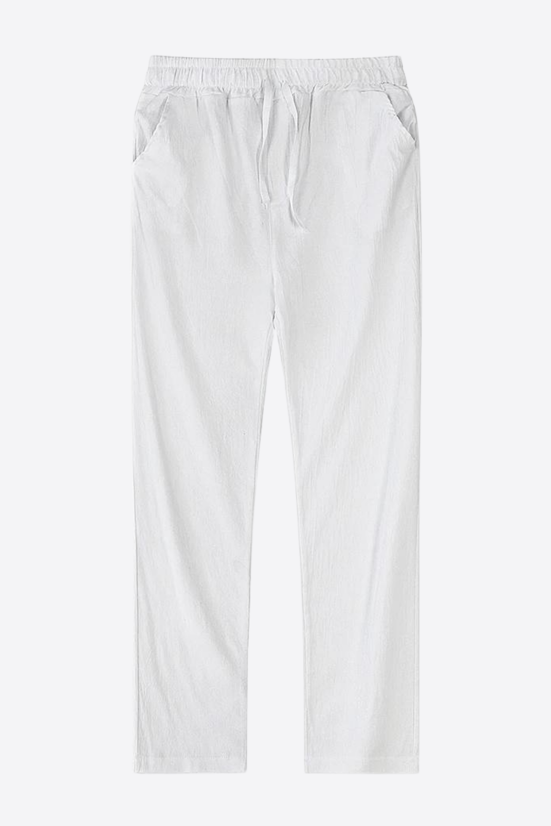 Alessandro Toscani White / S VITTORIO™ | Linen Pants