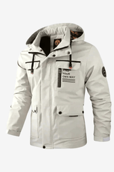 Alessandro Toscani White / XS MULLLER - Comfortable Wheaterproof Jacket