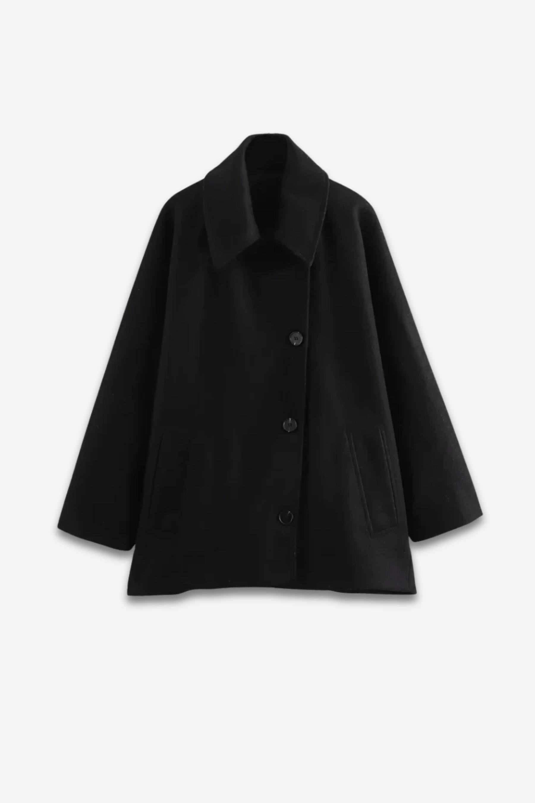 Alessandro Toscani XS / Black Ami - Coat Vintage