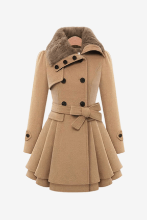 Alessandro Toscani Yena - Trench Coat with Vegan Fur