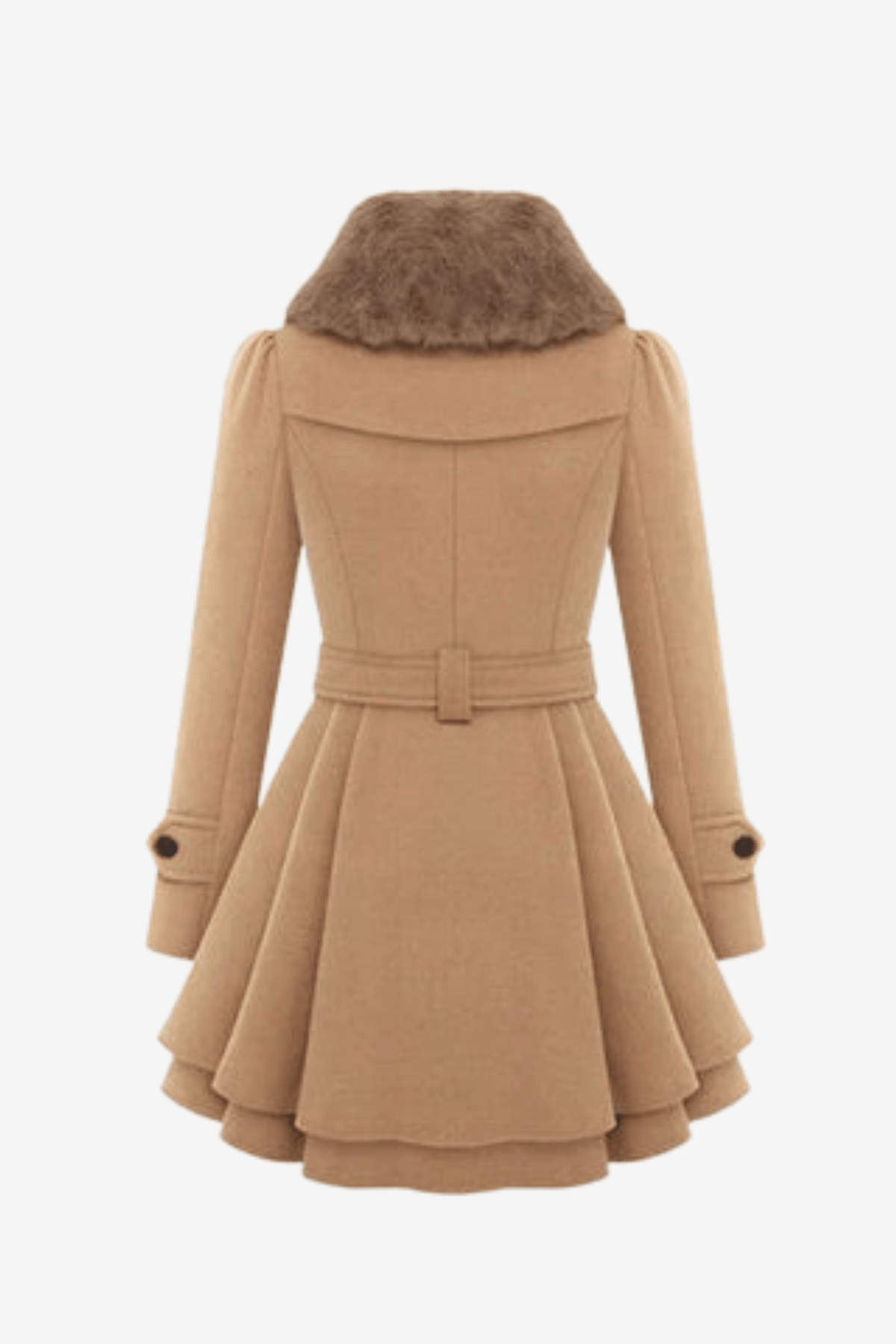 Alessandro Toscani Yena - Trench Coat with Vegan Fur